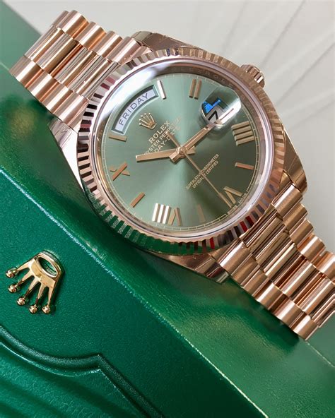 rolex day date 40|rolex day date 40 everose.